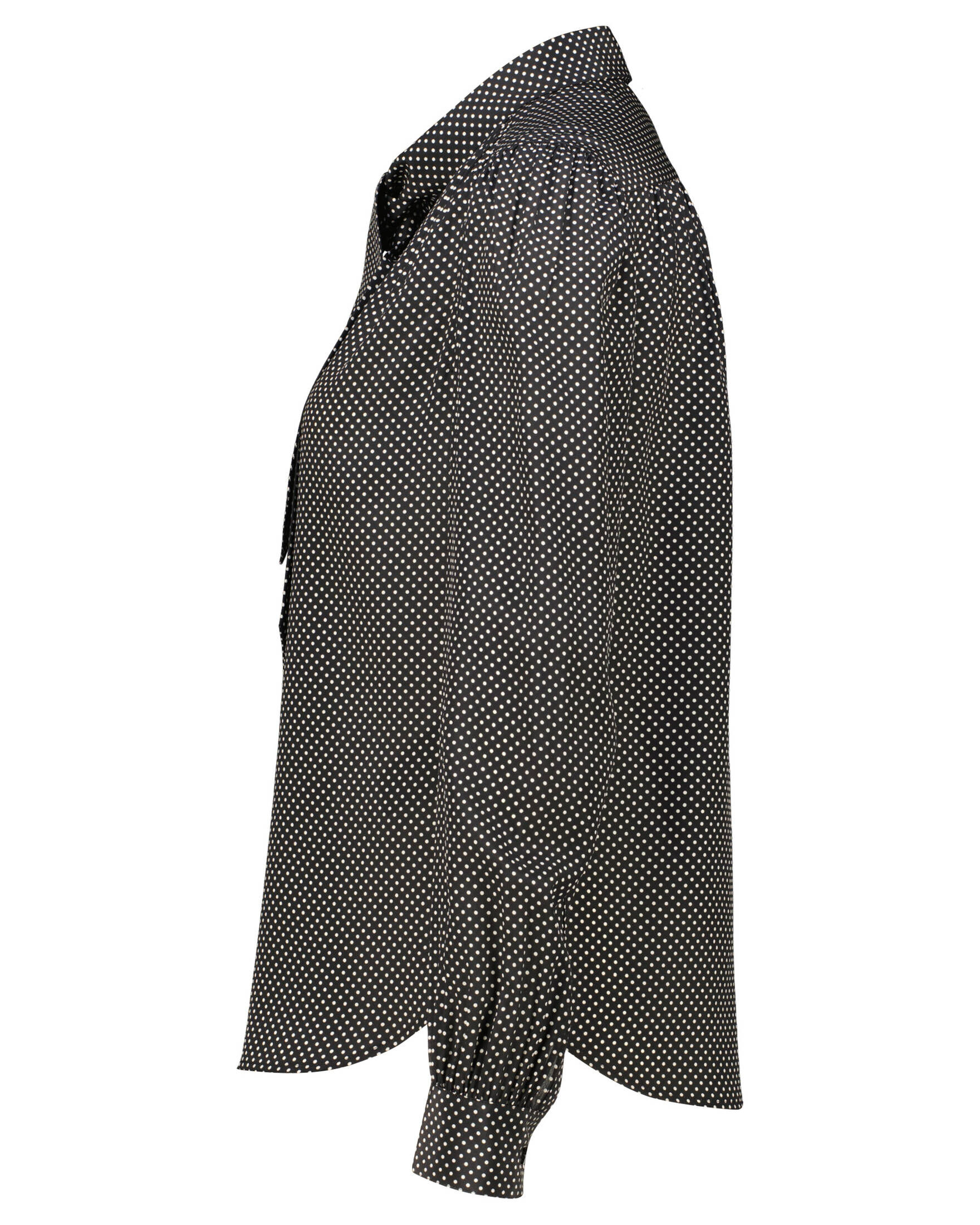 Saint Laurent| Damen Schluppenbluse aus Seidensatin