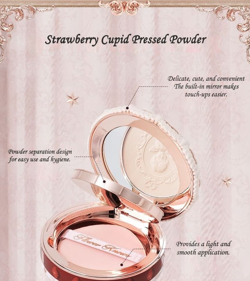 Flower Knows - Strawberry Cupid Pressed Powder - 01 Zachte Lavendel