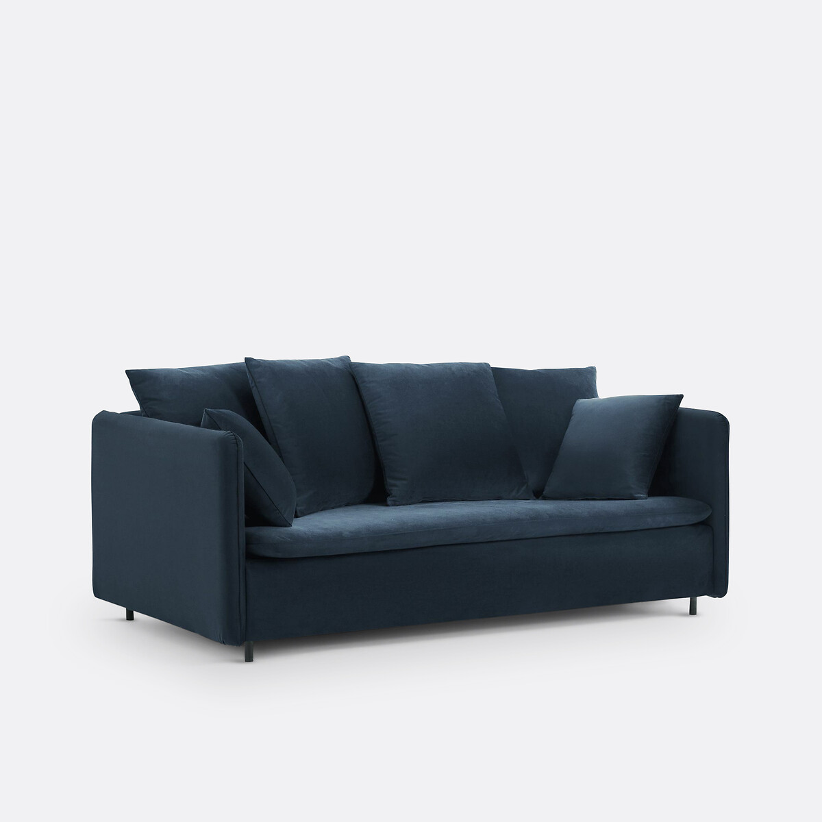 LA REDOUTE INTERIEURS<br>Sofá 3 lugares, veludo conversível, Ivete