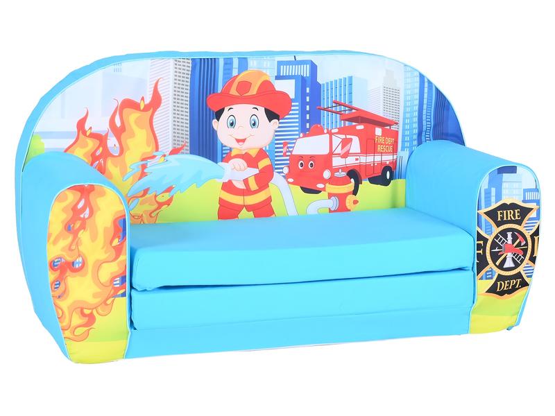 Knorrtoys Kindersofa Feuerwehr Klappsofa