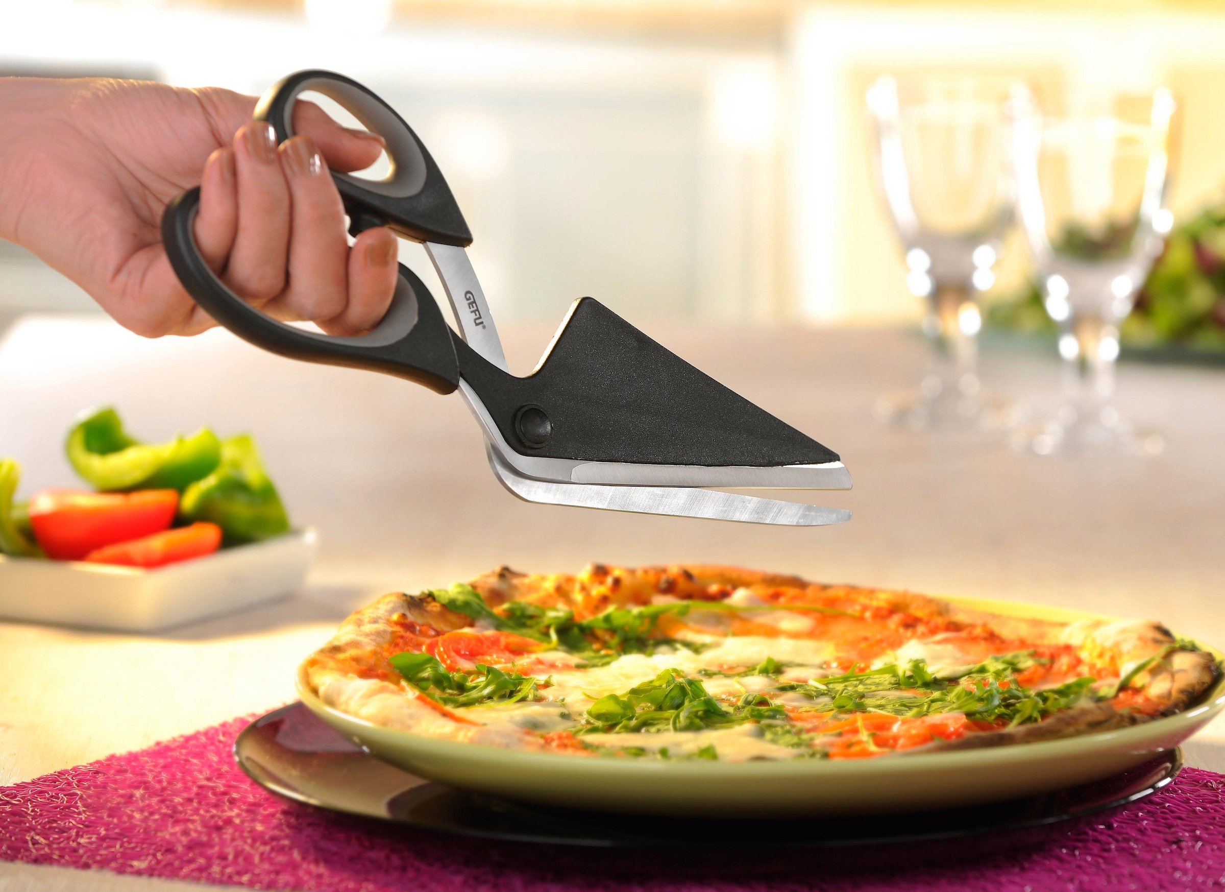 GEFU Pizzaschere »Pezzo« für Pizza und Quiche
