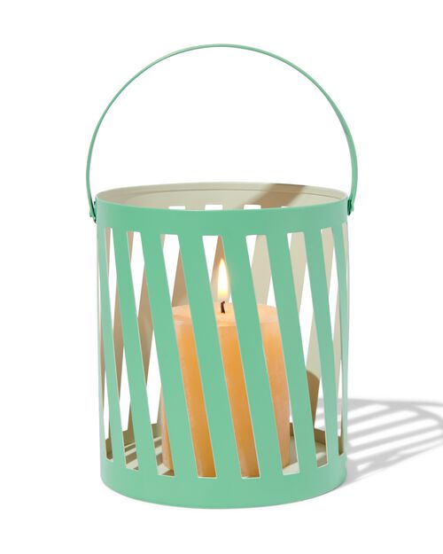 lanterne métal Ø13x14.5 vert