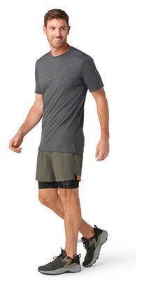 T-Shirt Technique Homme Smartwool Merino Gris