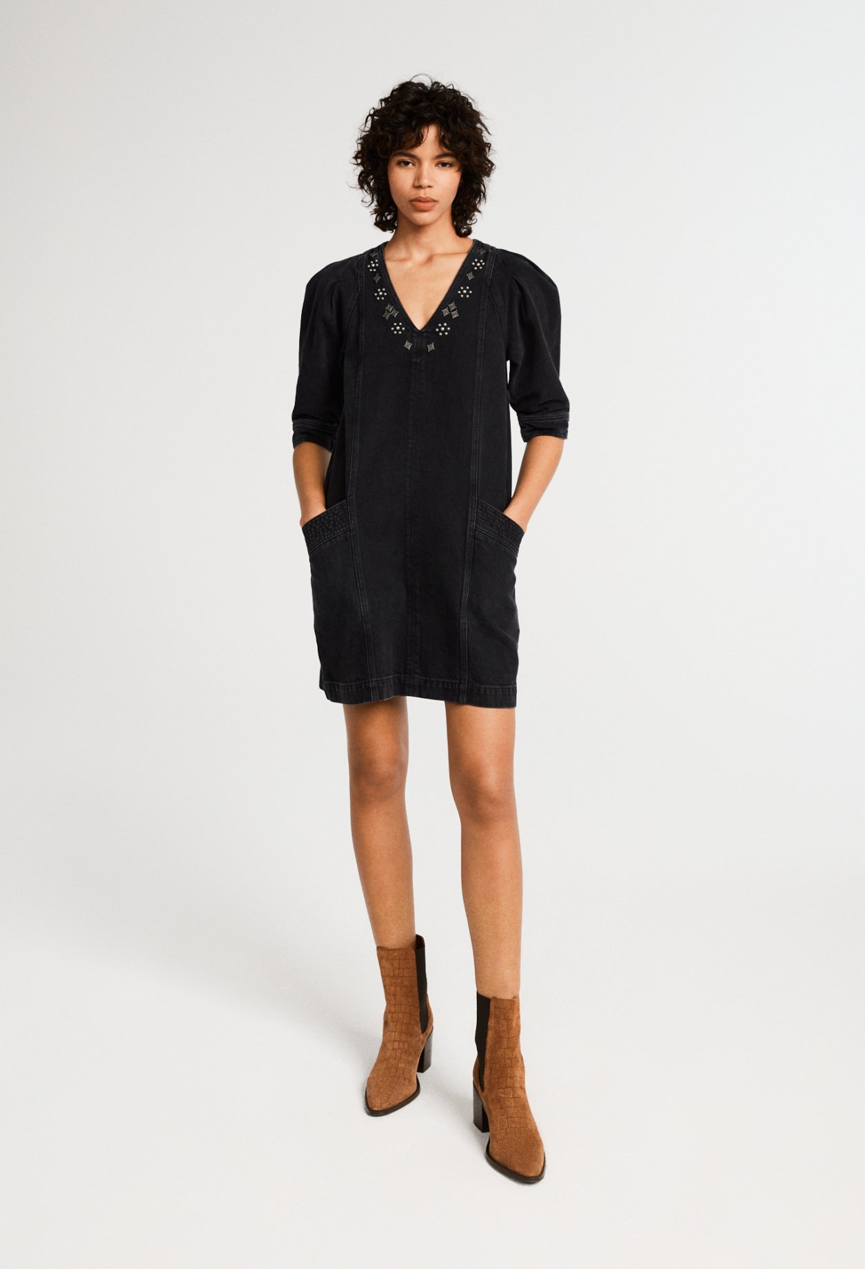 Robe en jean