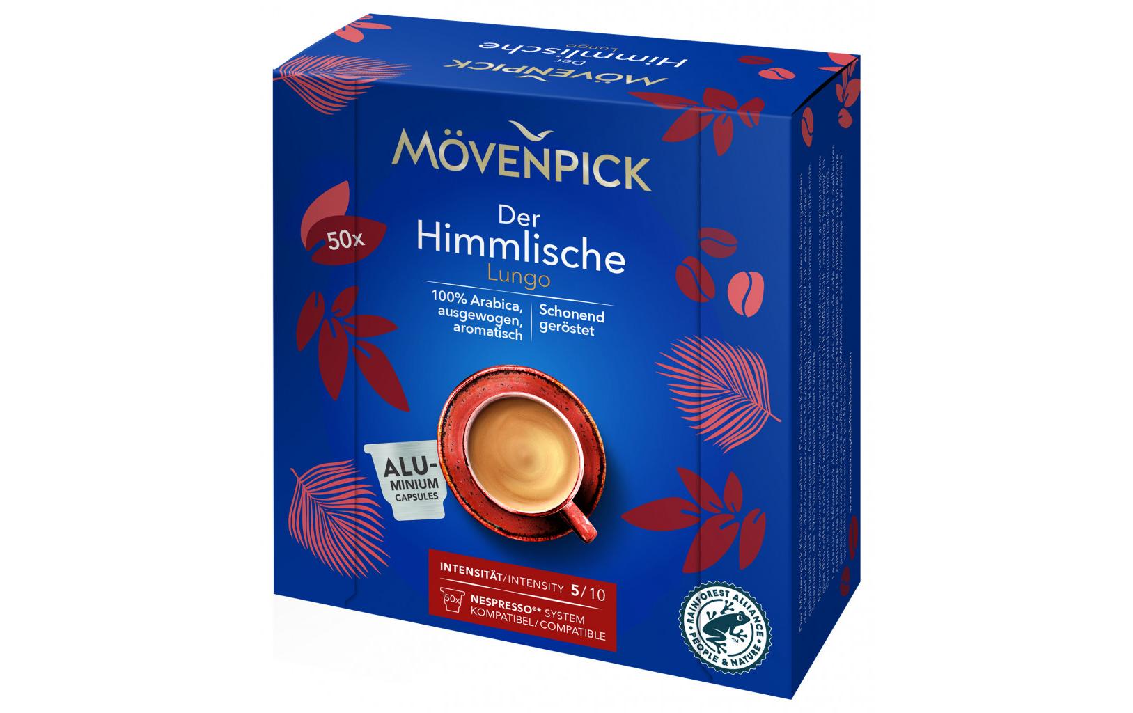 Kaffeekapseln Der Himmlische 50 StückAluminiumkapseln für Nespresso Maschinen