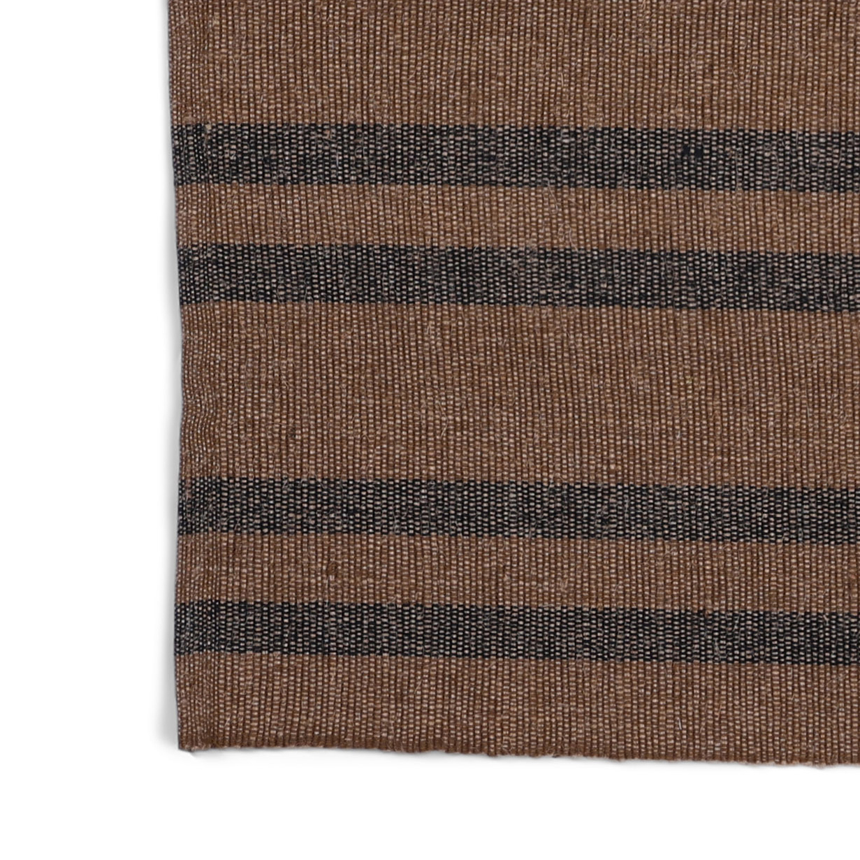 Placemat Anne green and black stripe - set van 2