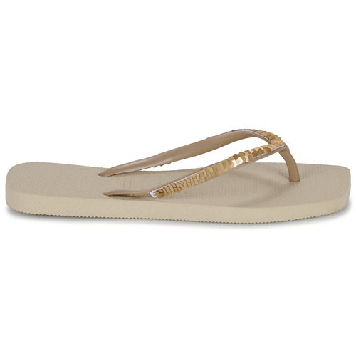 Havaianas - SLIM SQUARE MAGIC SEQUIN - Beige / Doré