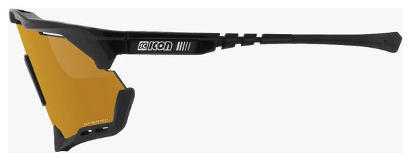 Lunettes SCICON Aeroshade XL Noir Brillant / Bronze Miroir