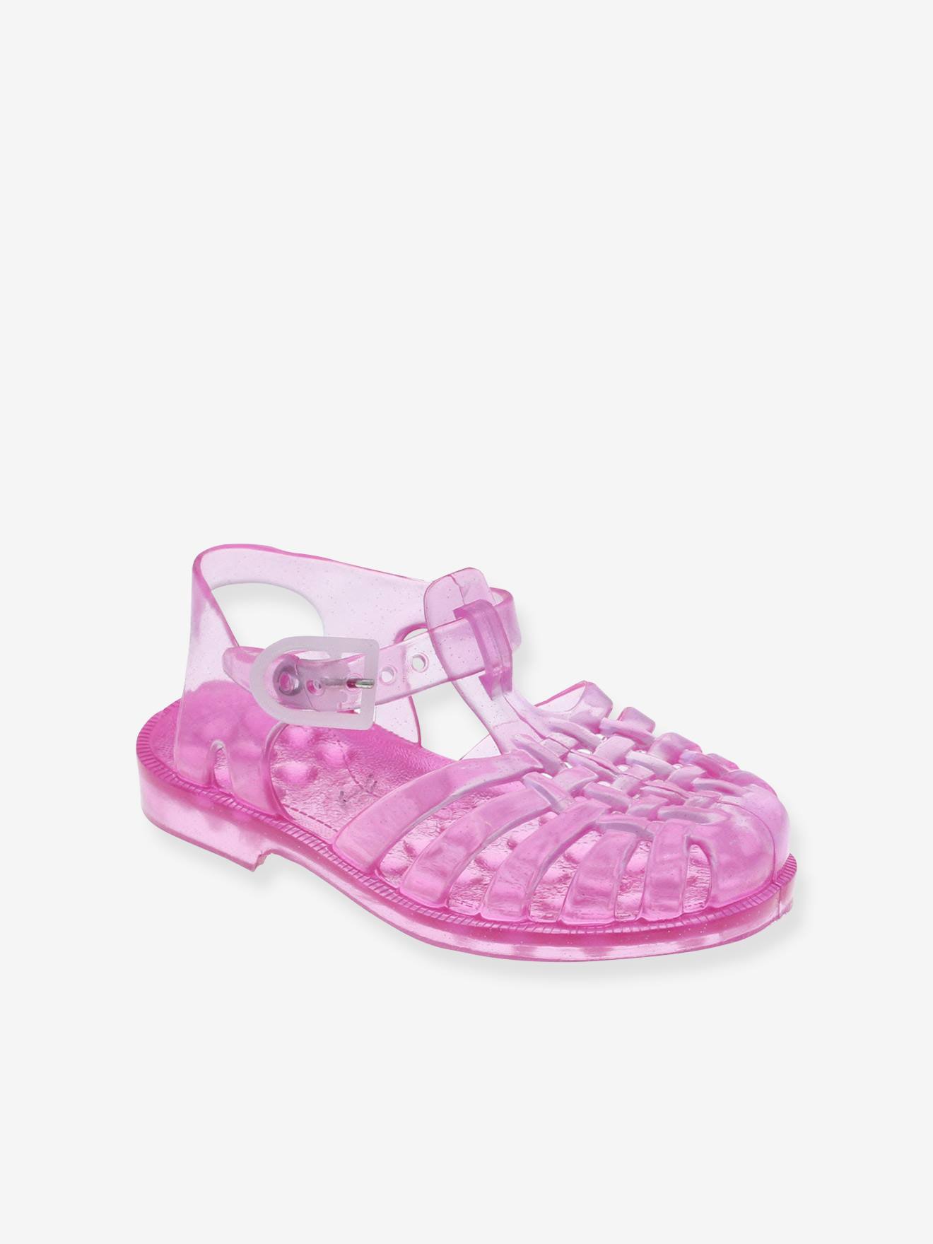 Sandálias Sun Méduse® para meninas, cinza metálico claro