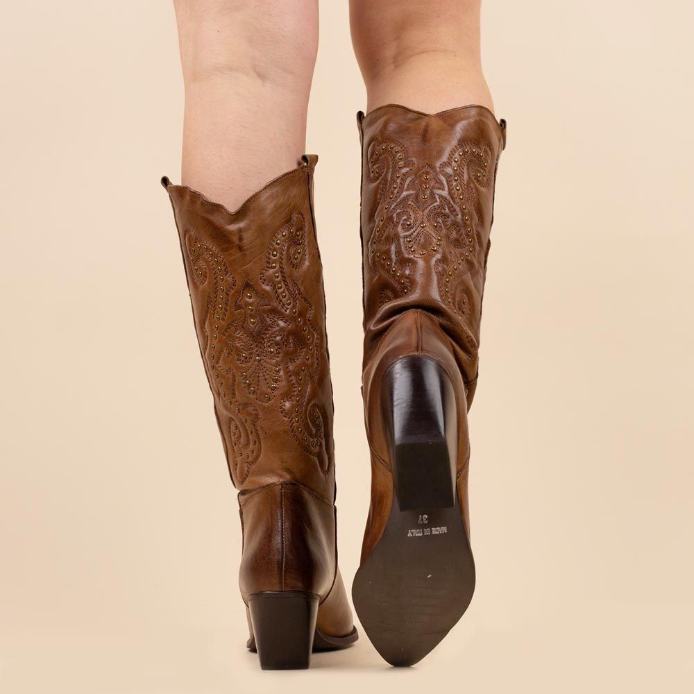 Cowboyboots Newgeneve cognac
