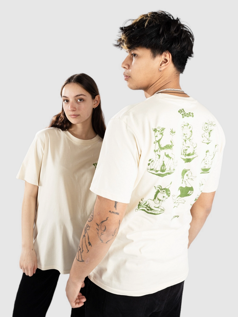 The Dudes Dudes Friends T-Shirt almond milk