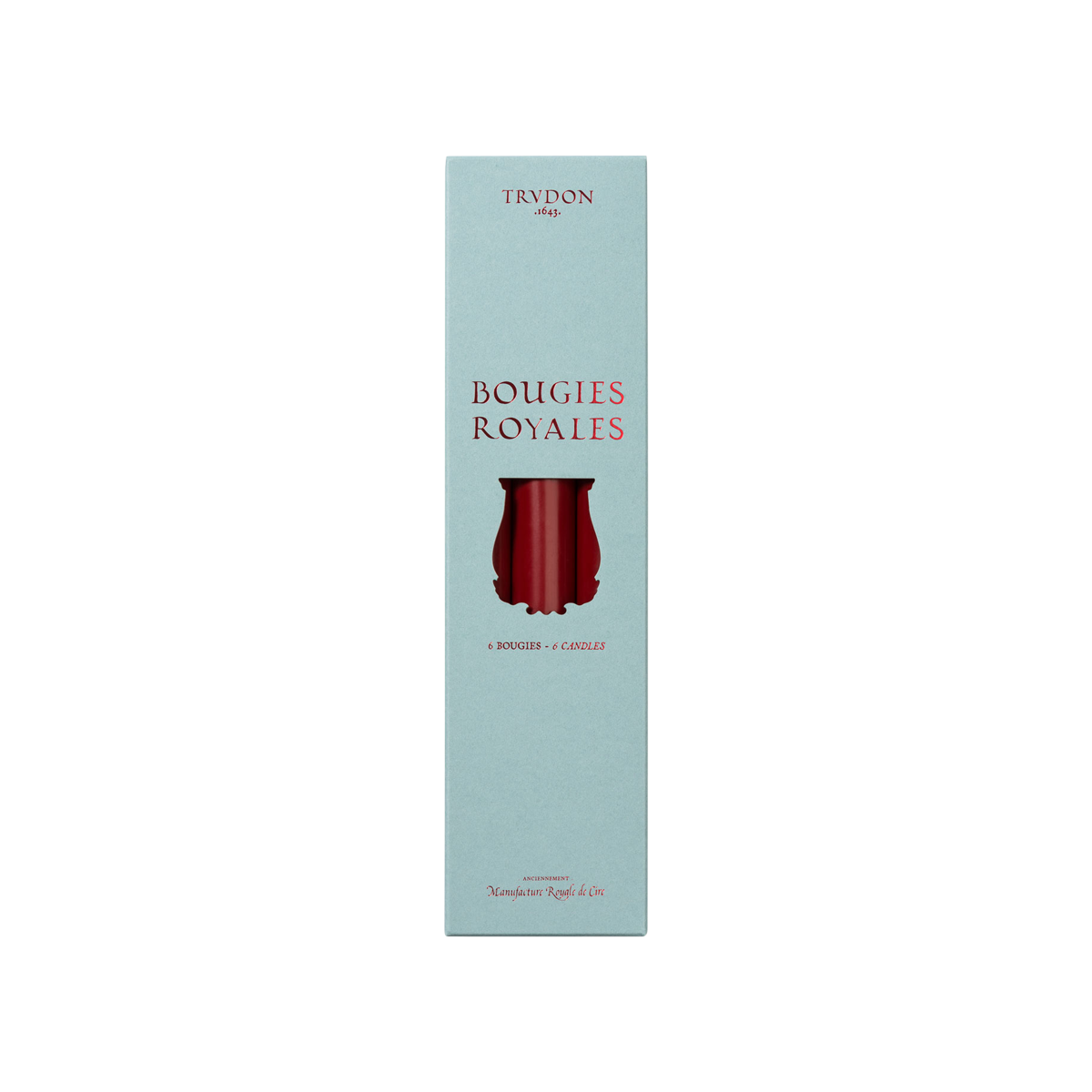 Taper Candles Royales White