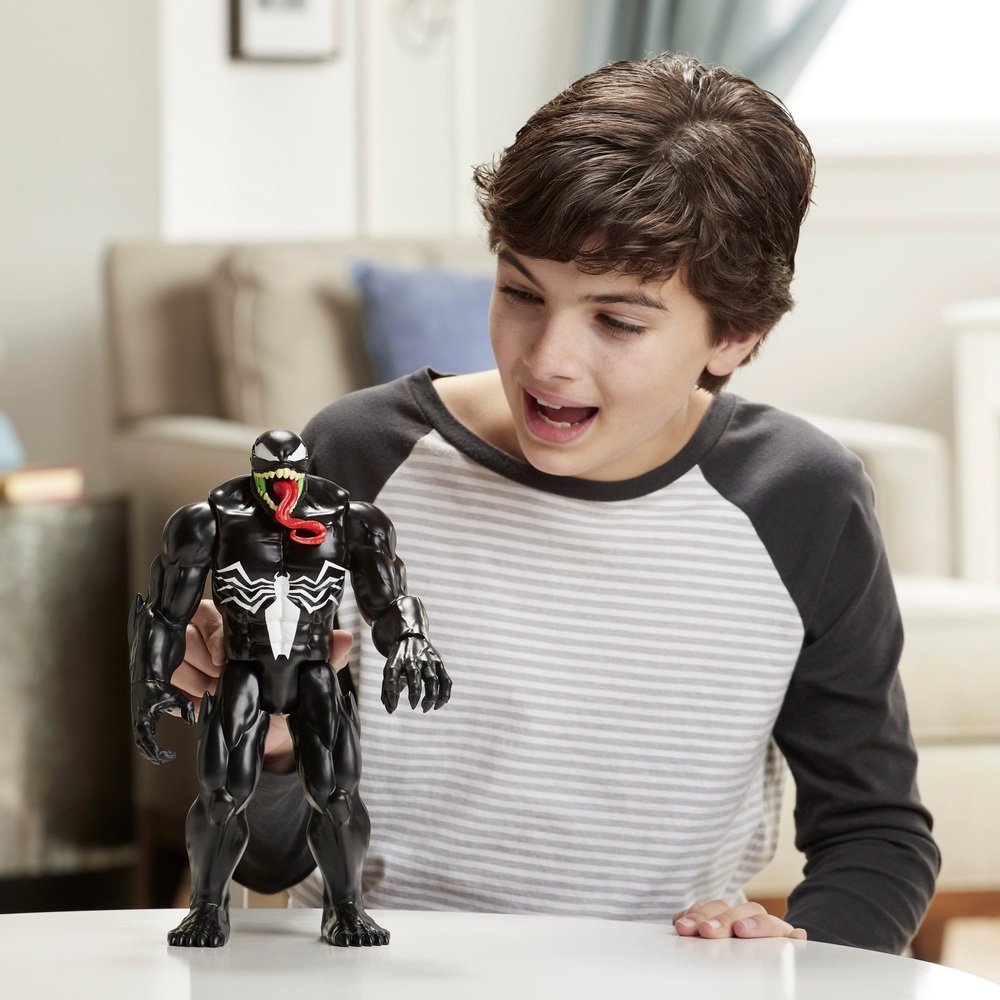 Venom Marvel Spider-Man Maximum Venom Titan Hero Actionfigur