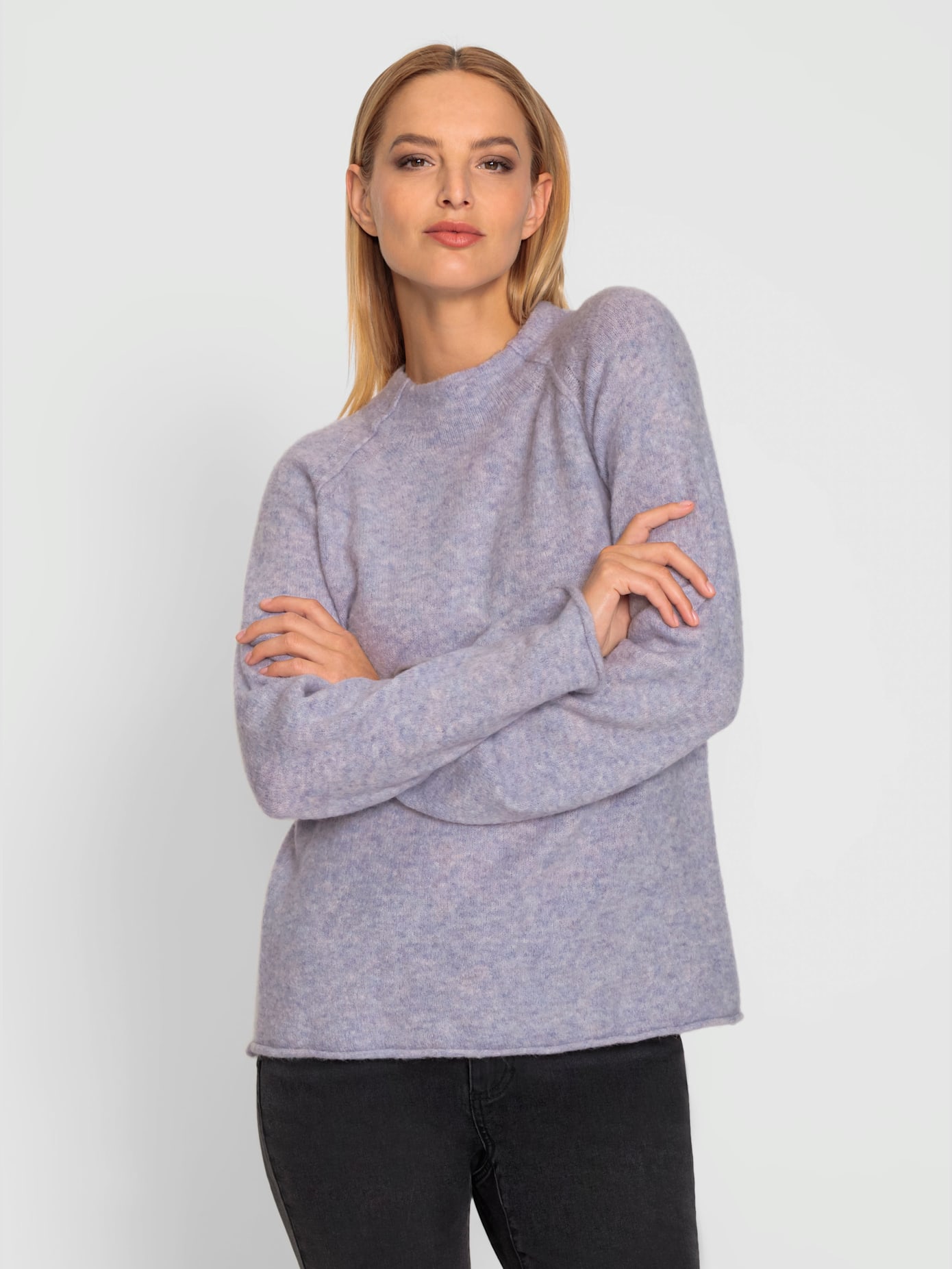Pull qualité chinée