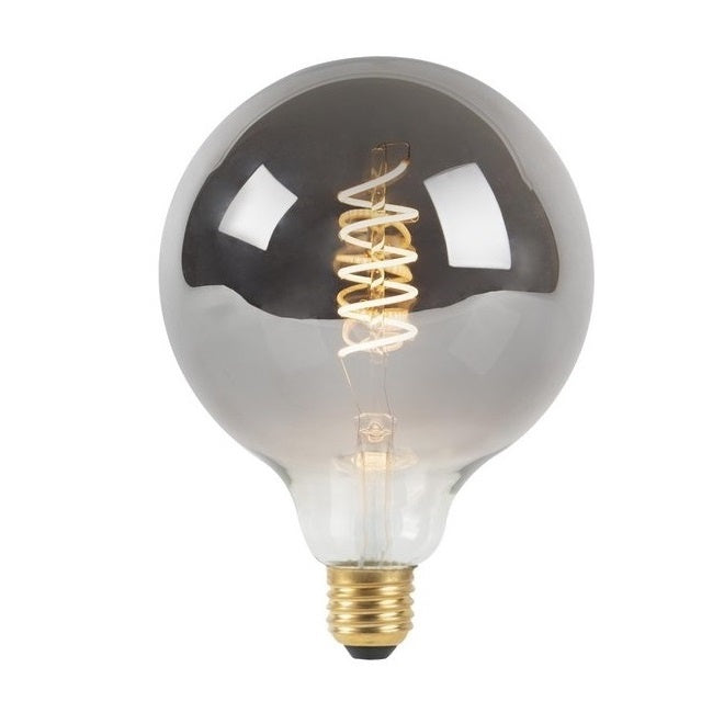 Highlight E27 9Watt Smoke Spiraal 95mm  Dimbaar
