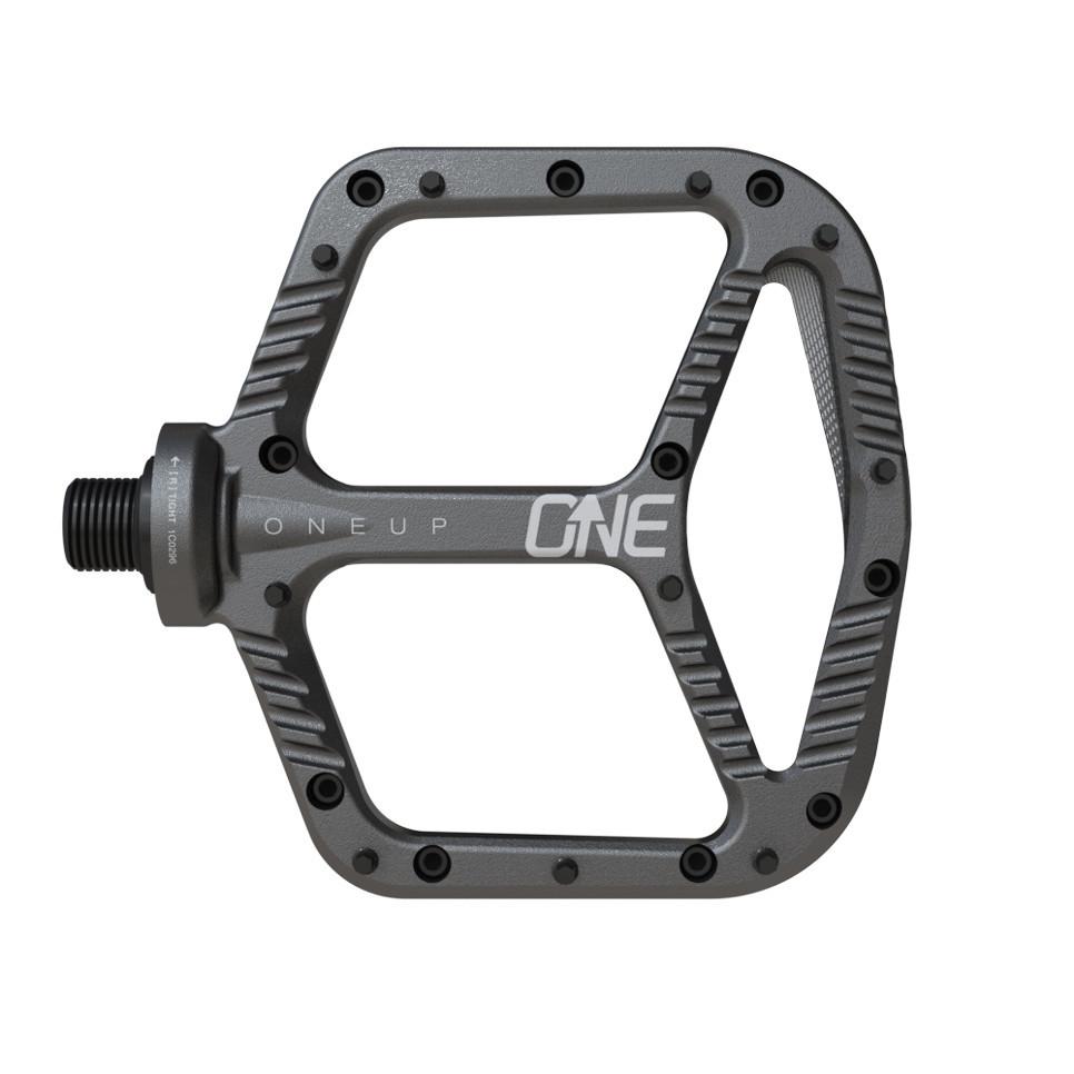 OneUp Aluminium Flats Pedaler Grå
