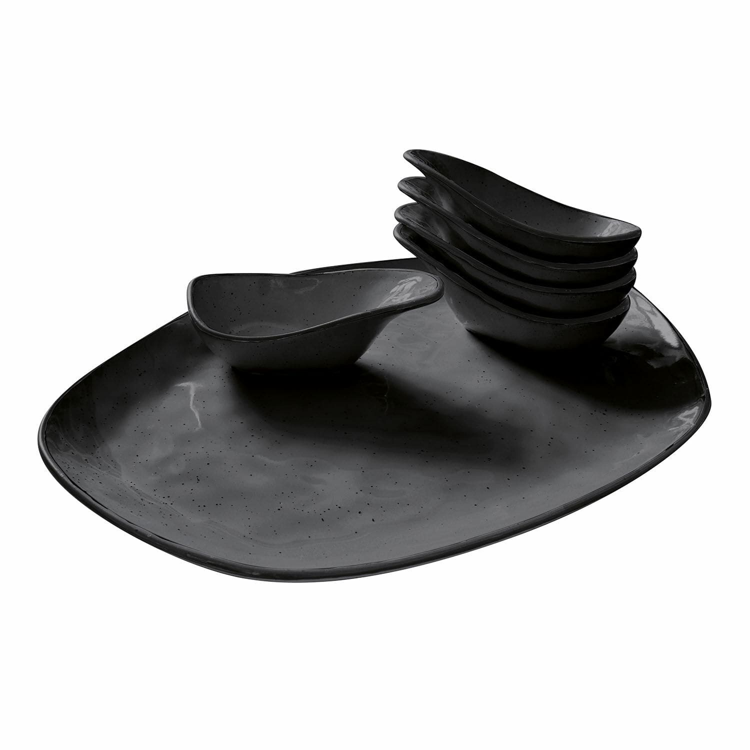 Servierschälchen  6er Set Biarré schwarz