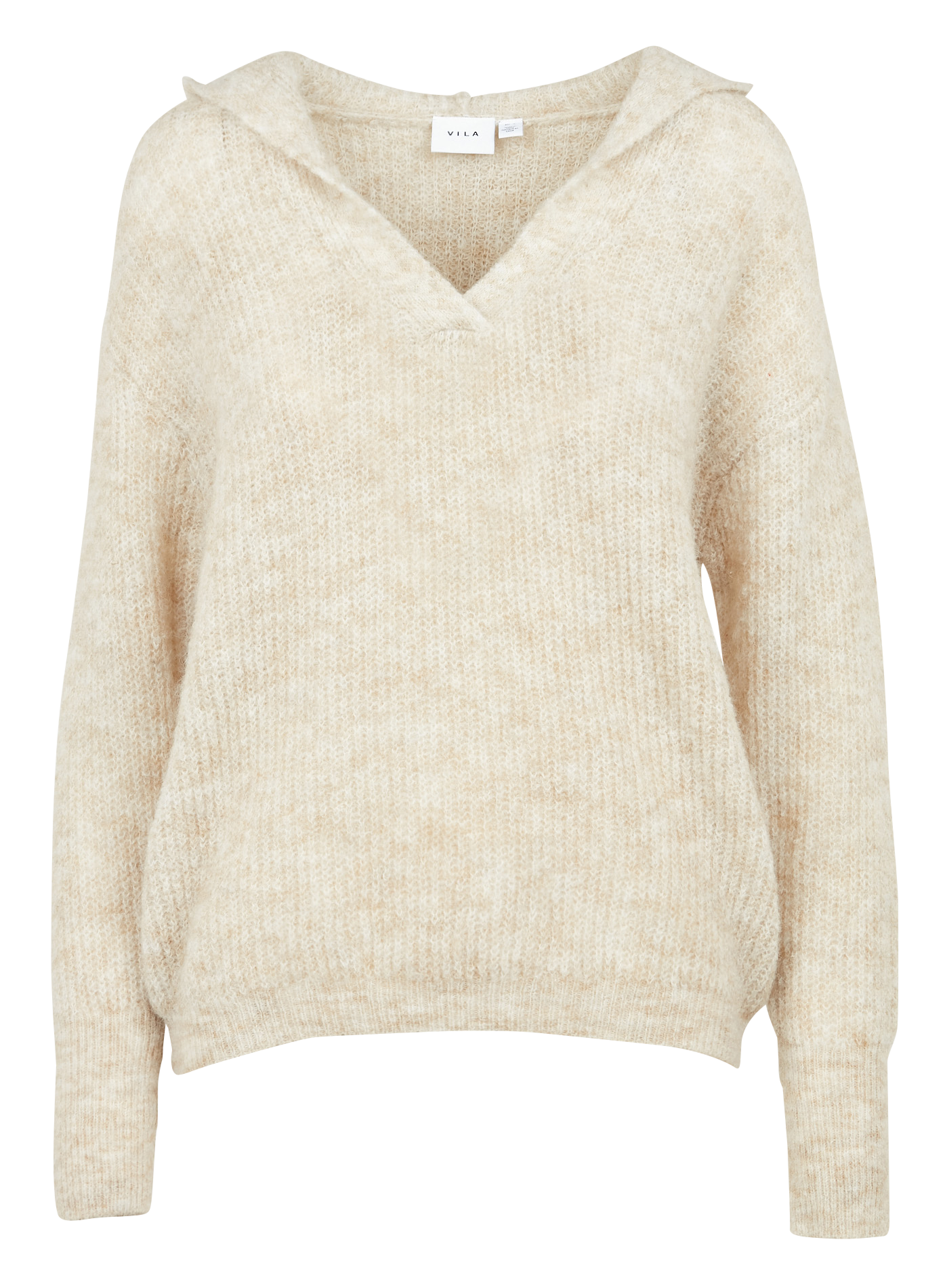 Pull à capuche | Beige