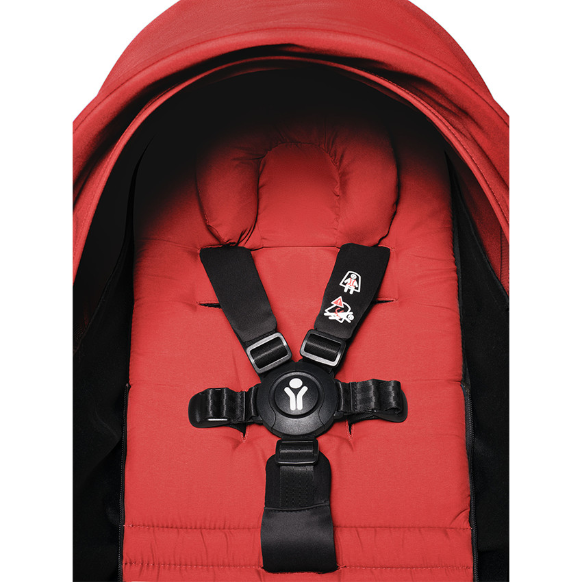 Assise pack couleur 0+ pour poussette YOYO Rouge