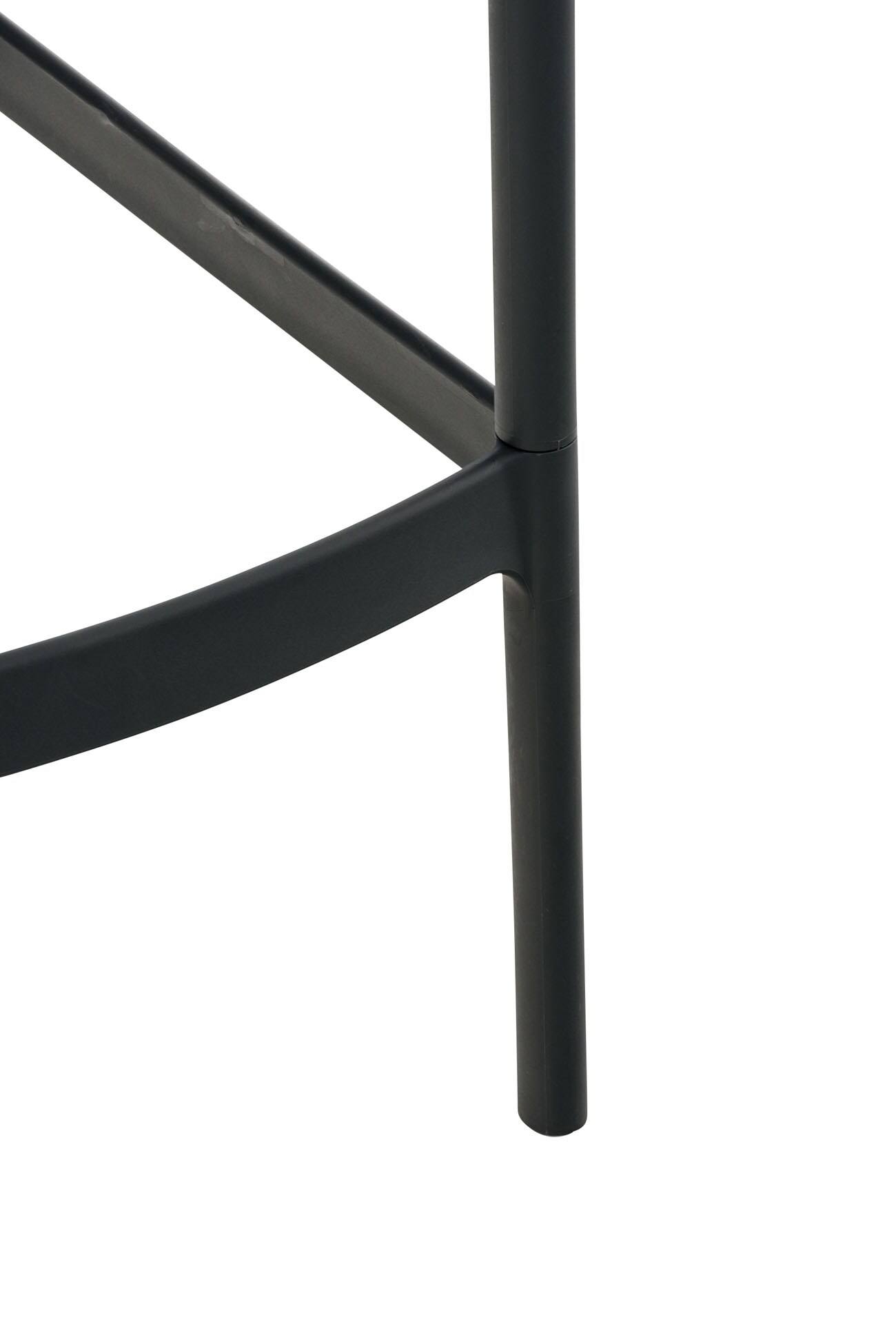 CLP 2er Set Barhocker Air Aus Pflegeleichtem Kunststoff I Wetterbeständiger UV-lichtbeständiger Tresenstuhl Mit Fußstütze
