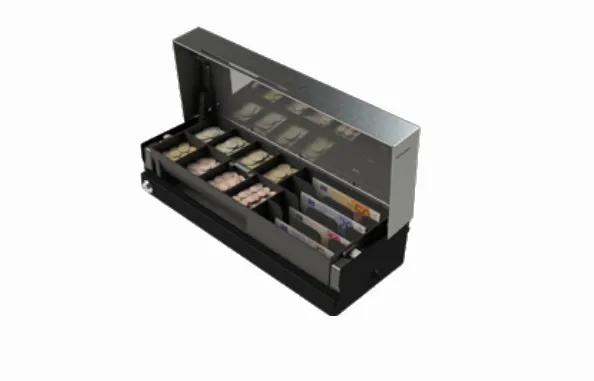 APG Cash Drawer 460MOD03-0763, Manuel kontantskuffe, Plast, Stål, Sort, Plast, 460 mm, 170 mm
