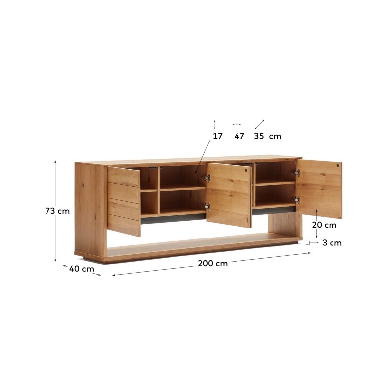 Kave Home Alguema dressoir 200x74