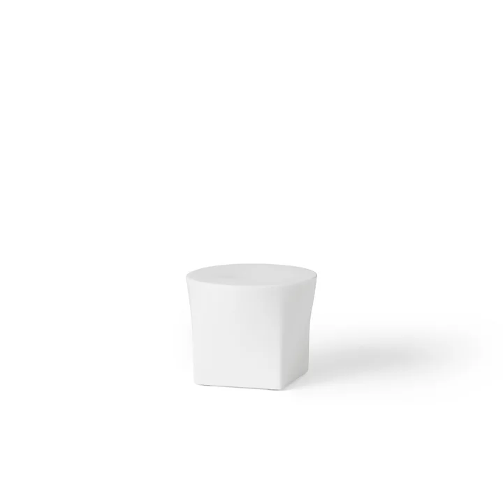 Audo - Ignus LED Lichtobjekt, H 8 cm, Porzellan weiss