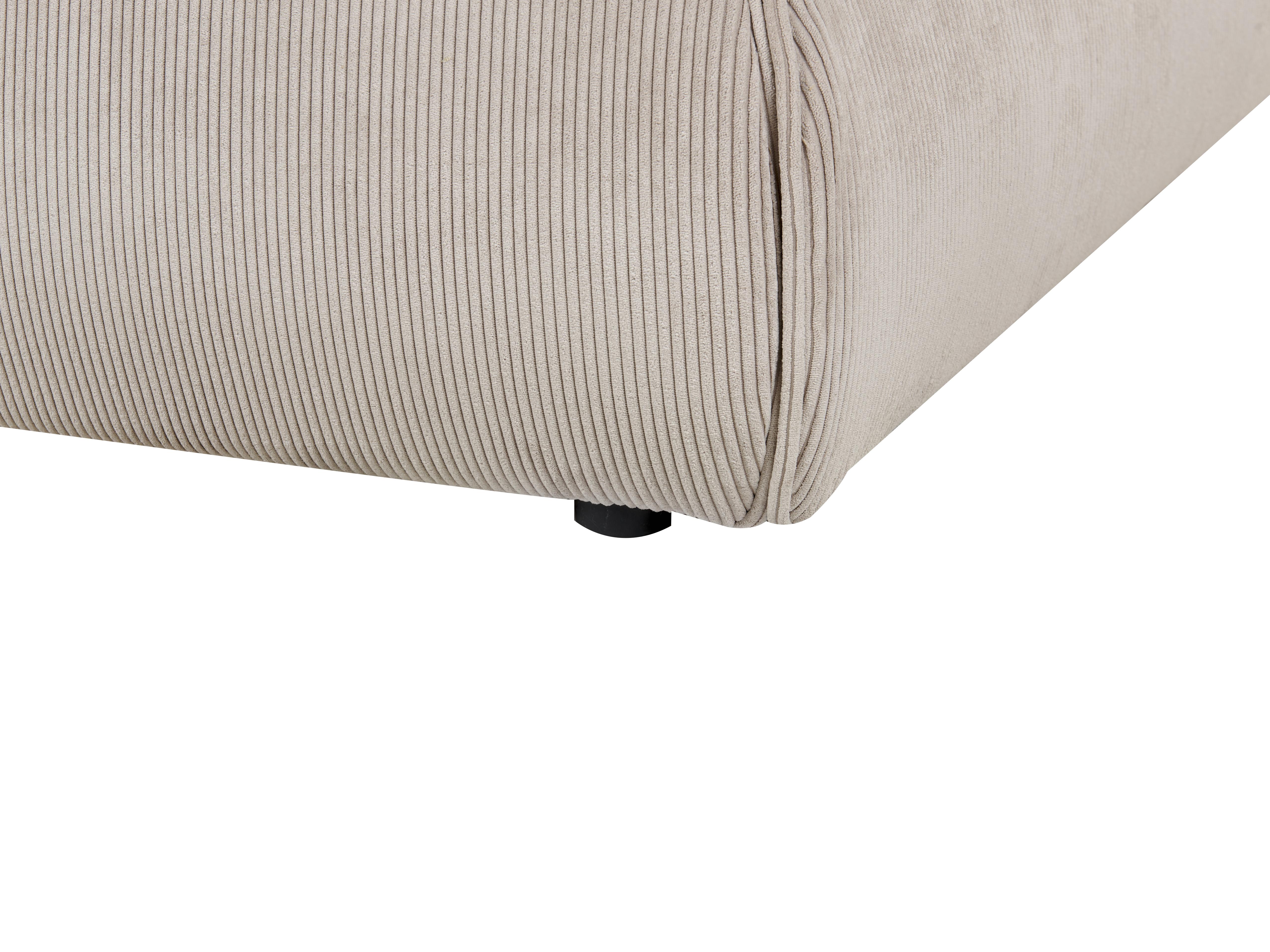 Waterbed Corduroy VINAY 180 x 200 cm Taupe