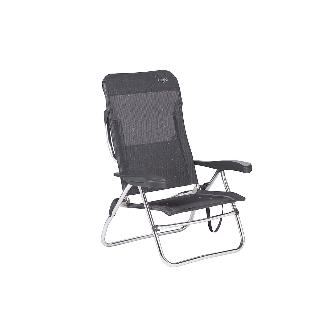 Crespo AL-223 Dark Grey strandstoel
