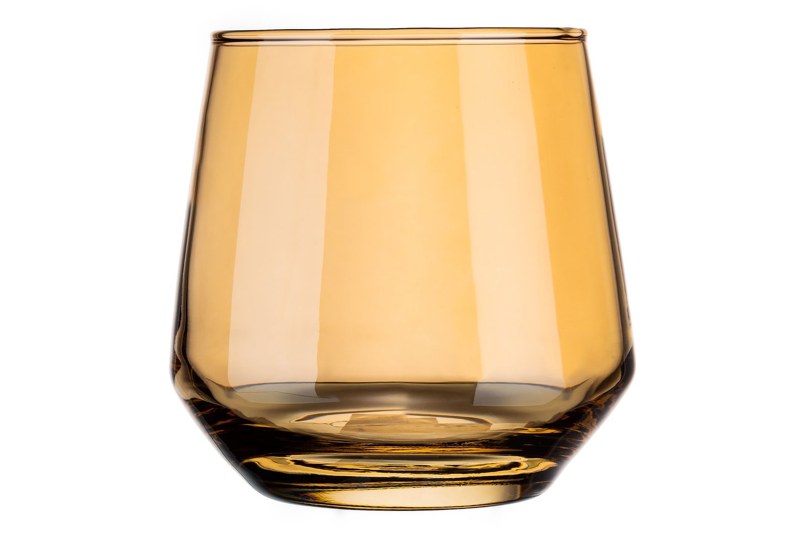 Viccy vannglass Amberfarget glass. 37cl. Kommer i 4pk.