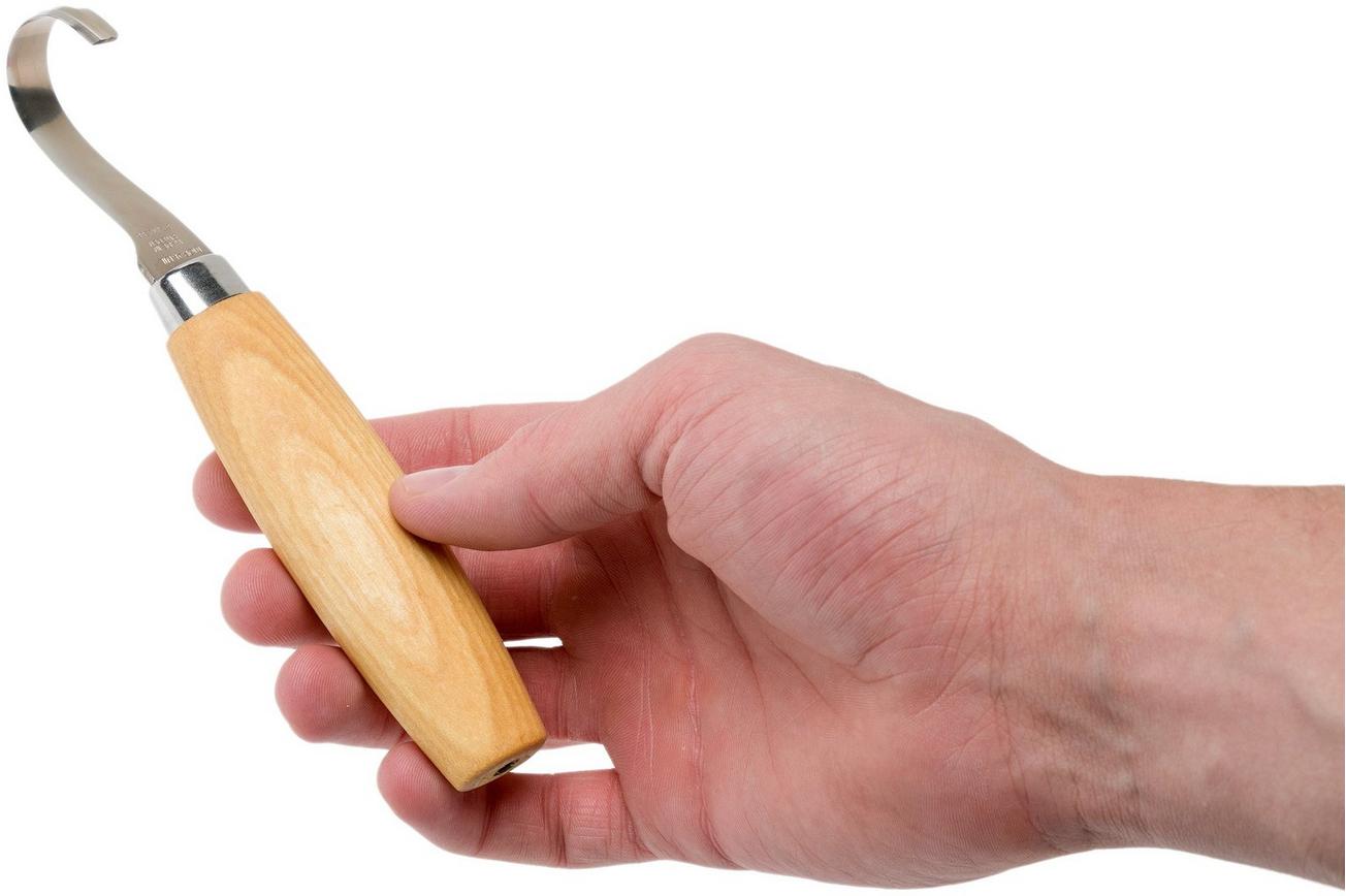 Morakniv Hook Knife 164 lepelmes, rechtshandig, met schede