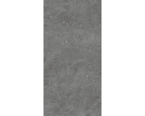 Porseleinen terrastegel Rock Graphite gerectificeerde rand 120 x 60 x 2 cm