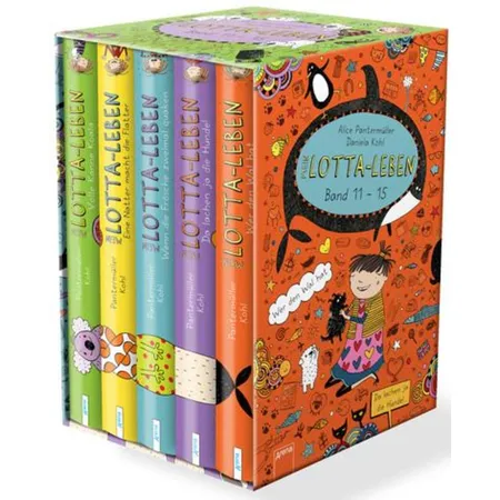 Bücher Mein Lotta Leben Band 11-15 Sonderausgabe im Schmuckschuber