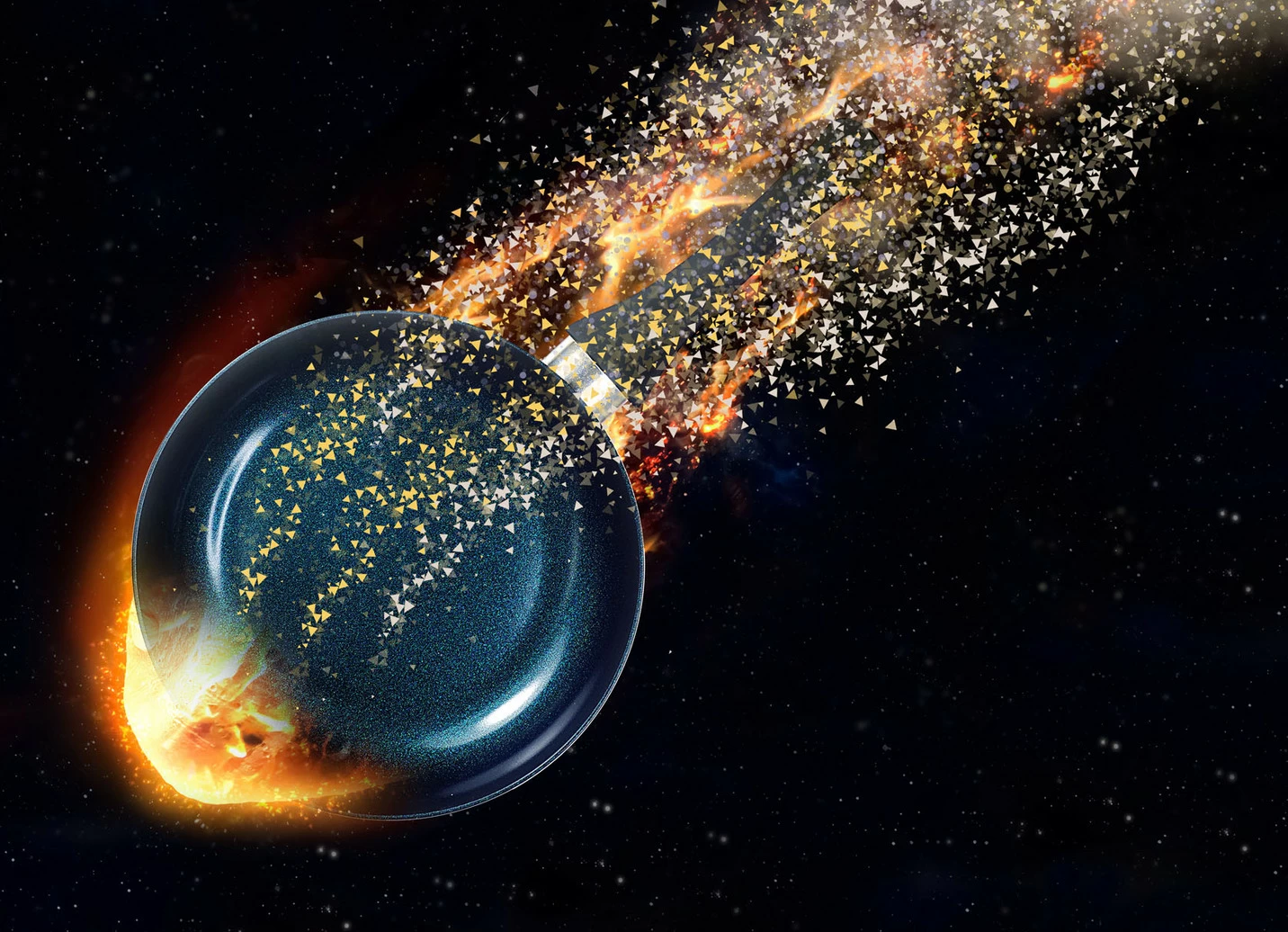 Meteor Pfannen-Set mit megaharter Diamant-Keramik-Antihaft-Premiumbeschichtung