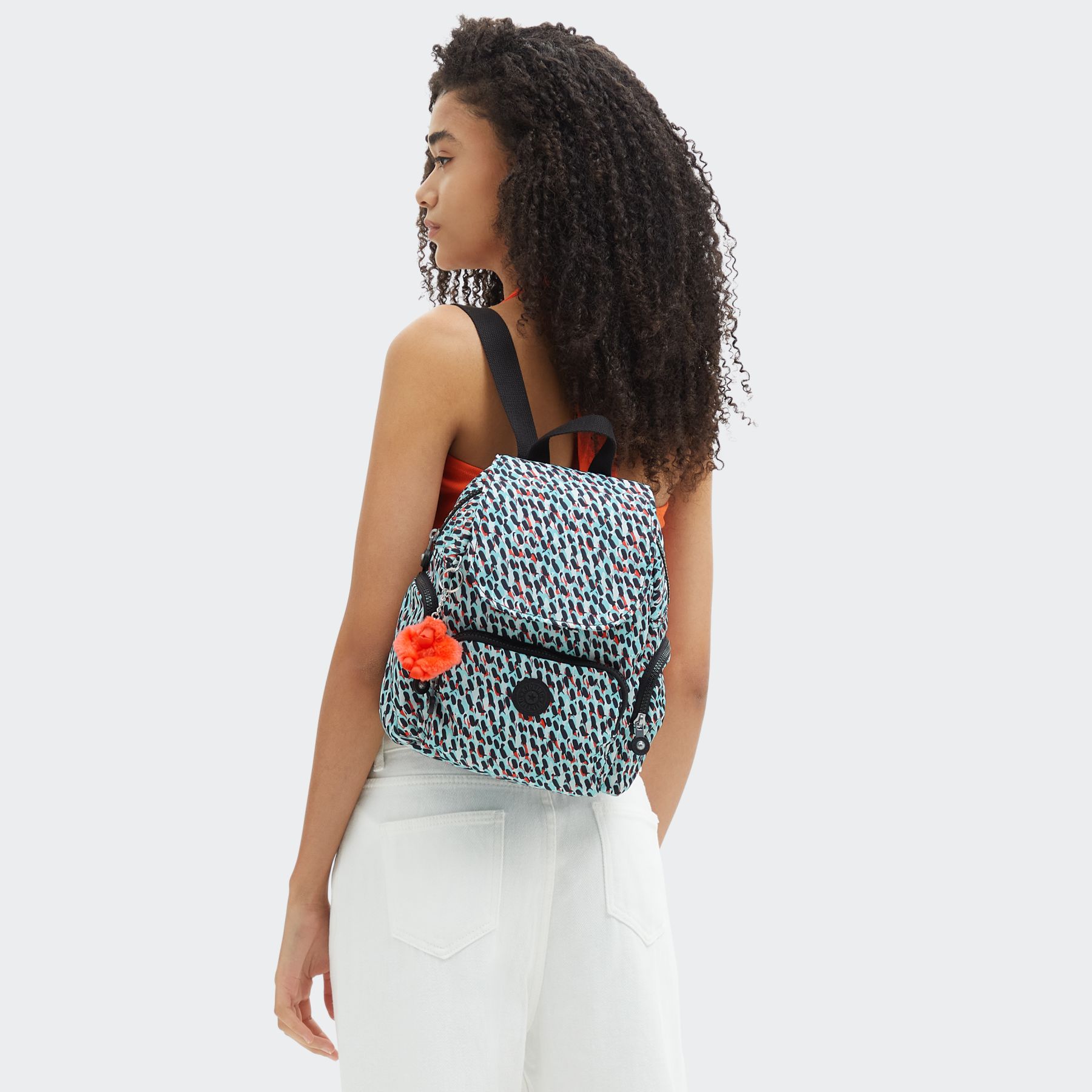 CITY ZIP MINI Mini sac à dos avec bretelles ajustables - Abstract Print