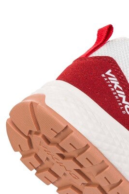 Viking Century 2V WP Sneakers, Eggshell/Red
