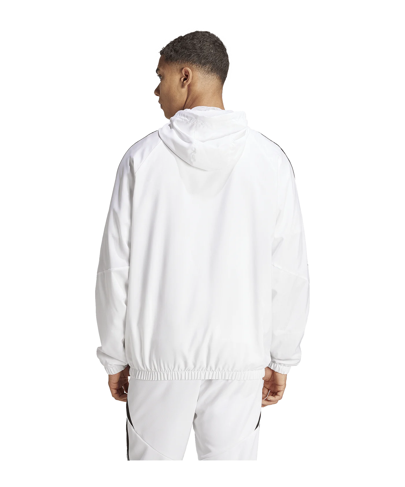 adidas Tiro 24 Windbreaker Weiss Schwarz