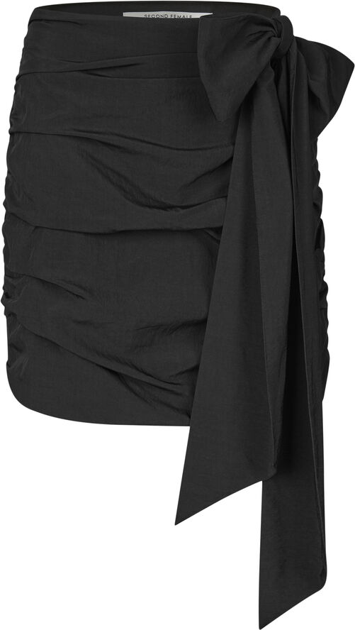 Second Female Festive Skirt Black