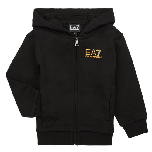 Emporio Armani EA7 - CORE ID SWEATSHIRT - Noir / Doré