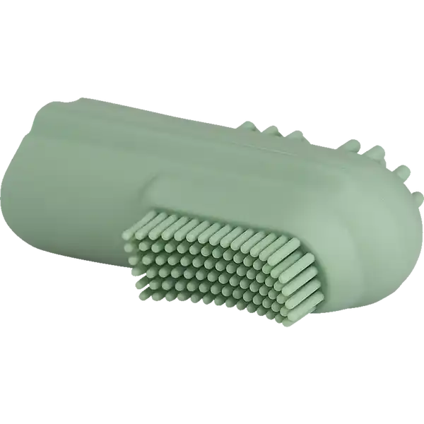 Natürliche Fingerzahnbürste
