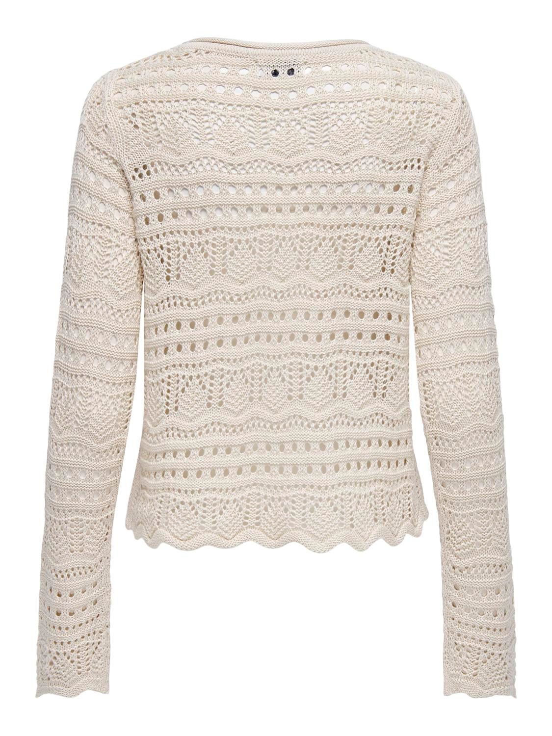 JDYSUN Strickpullover Tapioca