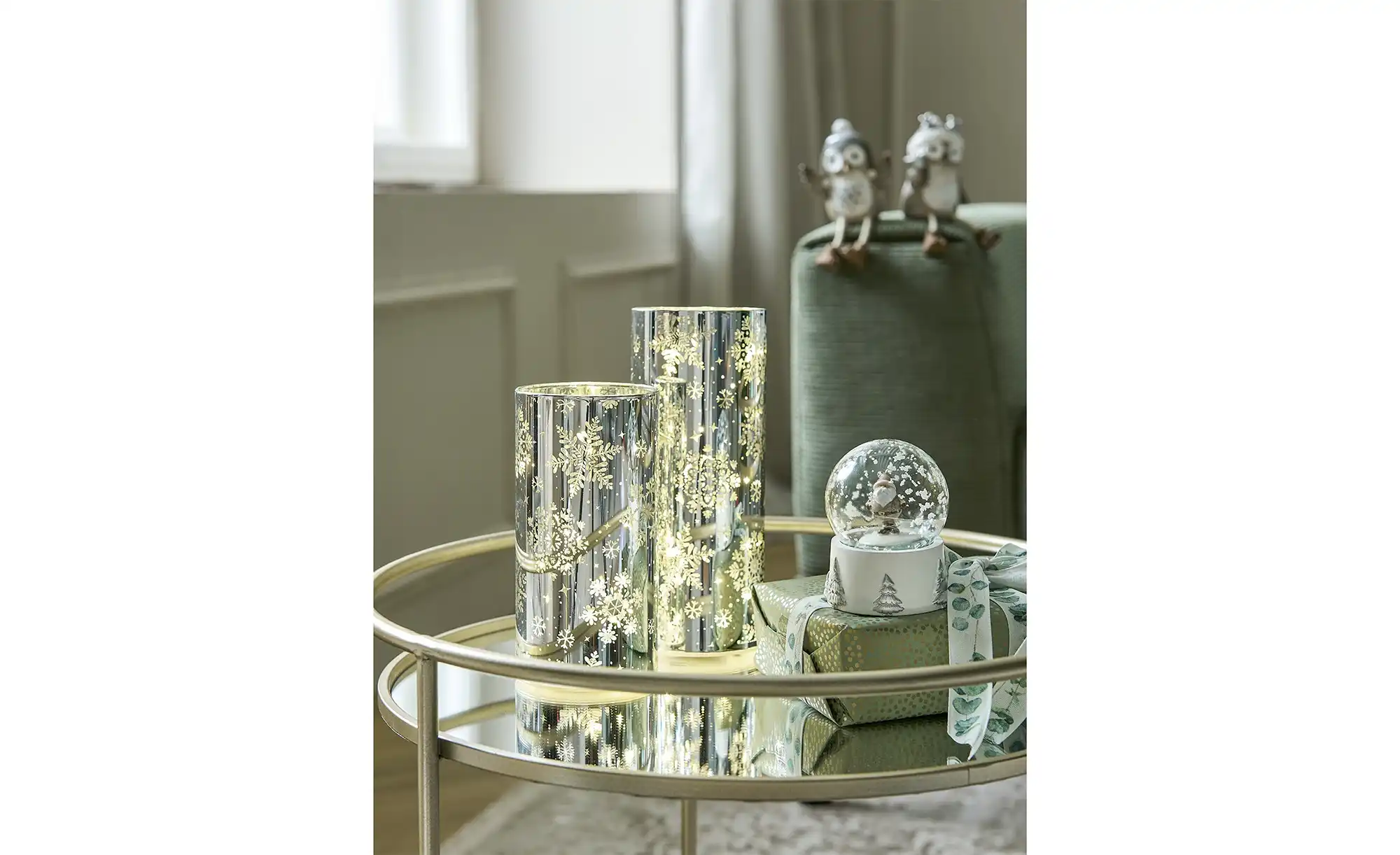 HOME STORY LED Windlicht