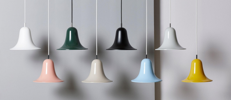 Verpan Pantop hanglamp Ø23 bright red