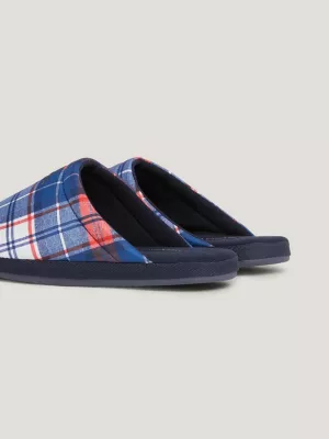 Pantufas xadrez forradas e quentinhas recicladas