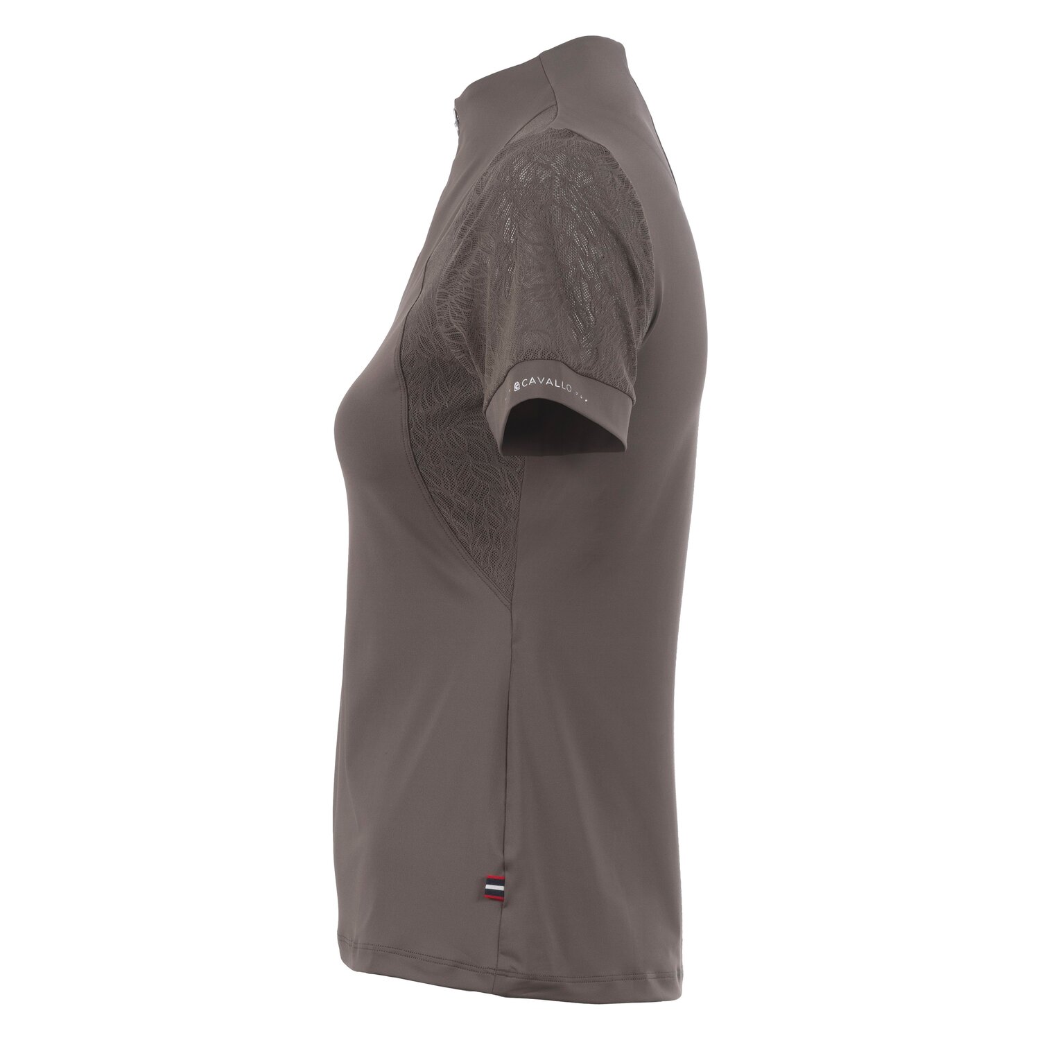 Cavallo Trainingsshirt CAVAL LACE HALFZIP SHIRT - sepia olive