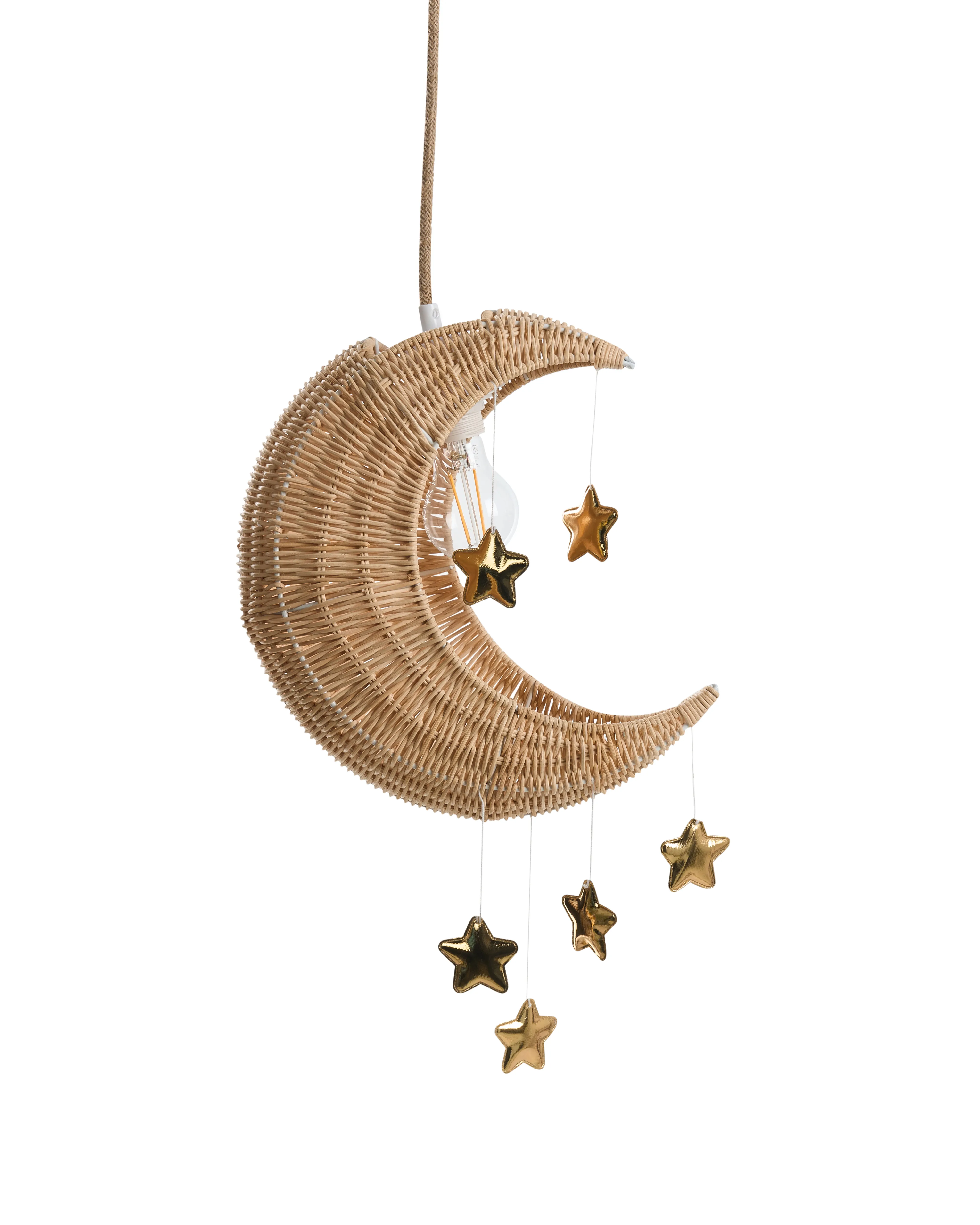 Hanglamp Maan ORCHON Rotan Natuurlijk
