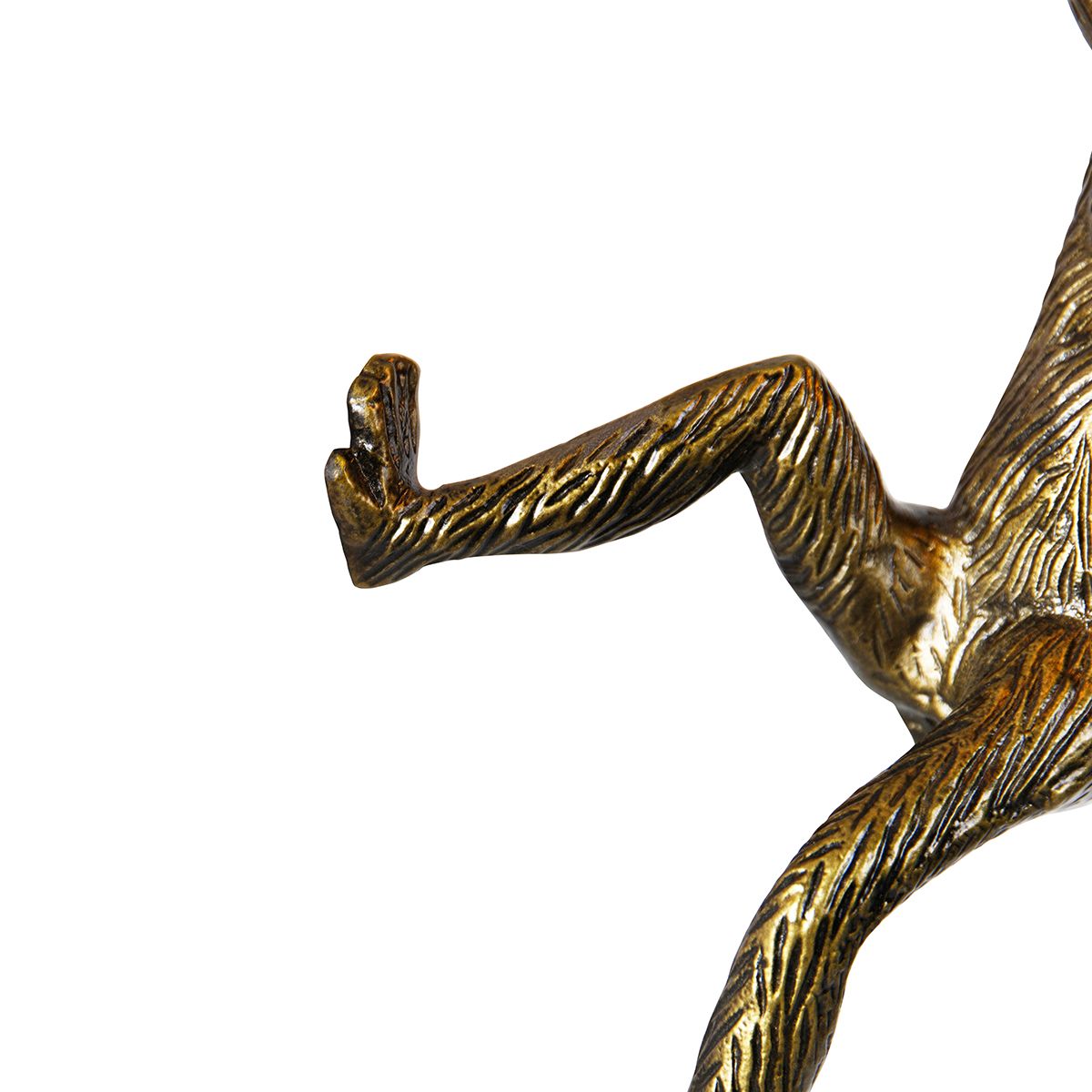 Klassieke wandlamp goud - Animal Monkey