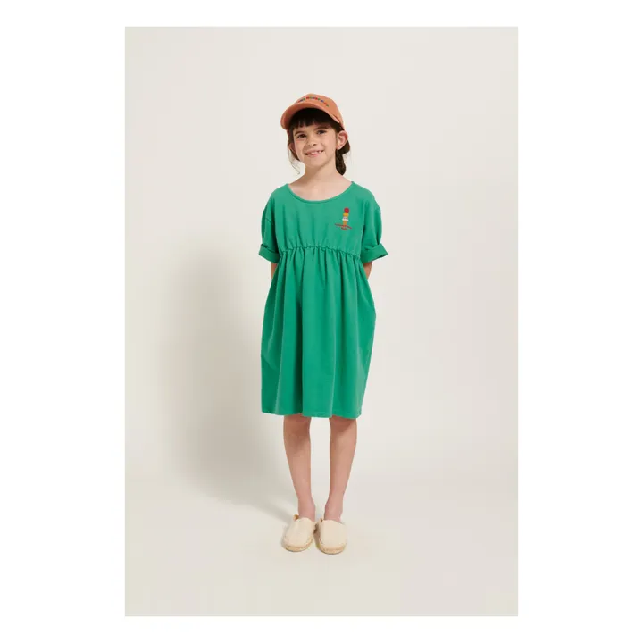 Weekend House Robe Glace Coton Bio | Vert Menthe