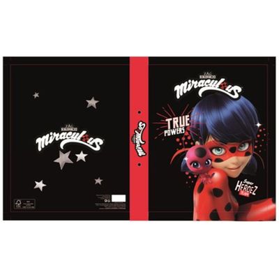 Classeur rigide Miraculous - 4 anneaux - Bagtrotter