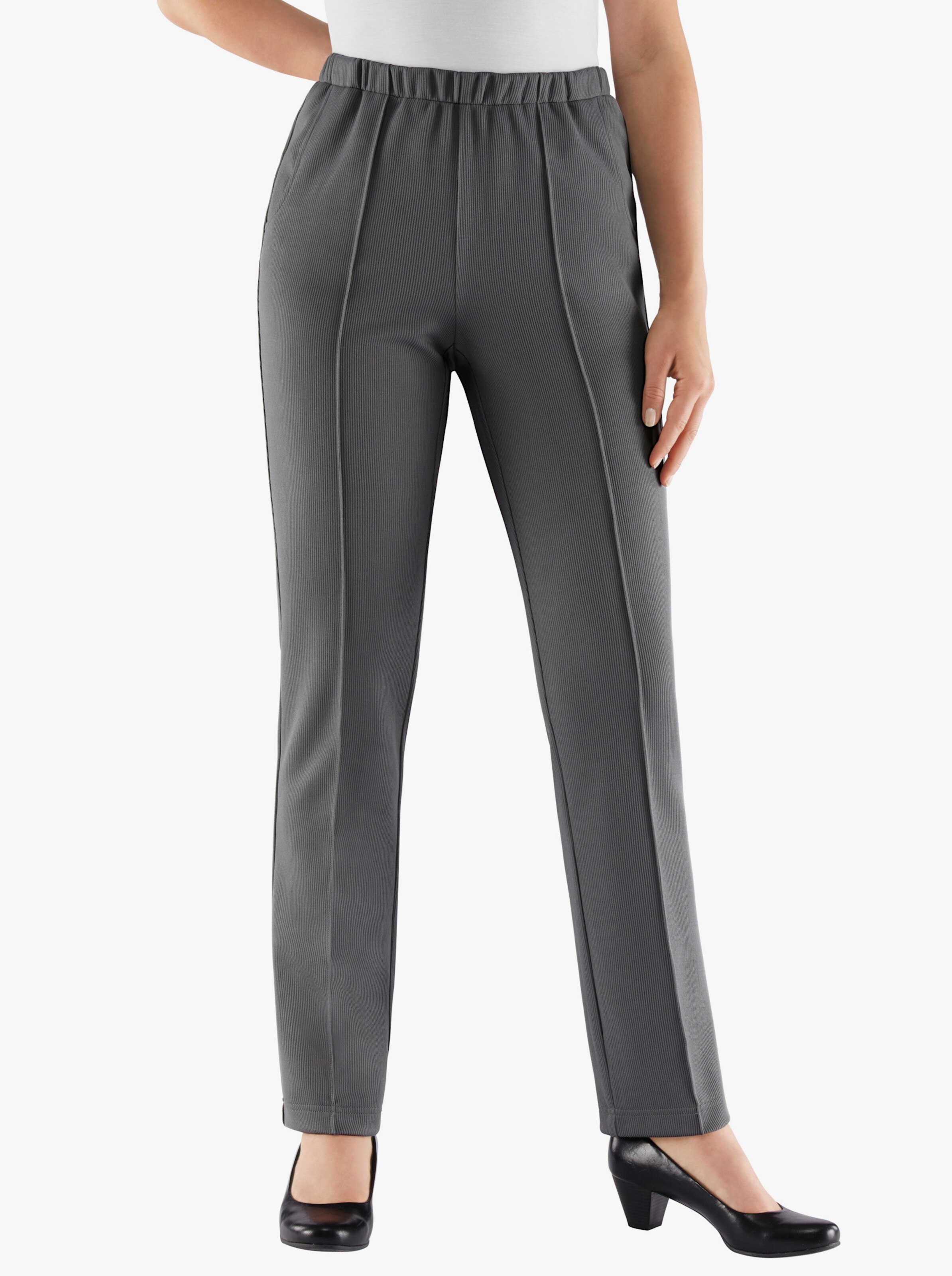 Jerseyhose in Ripp-Qualität